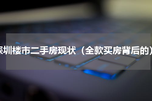 深圳楼市二手房现状（全款买房背后的）