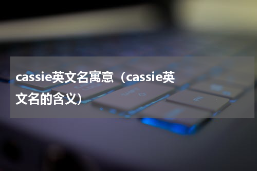 cassie英文名寓意（cassie英文名的含义）