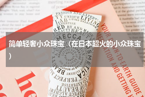 简单轻奢小众珠宝（在日本超火的小众珠宝）