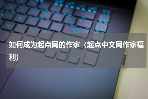 如何成为起点网的作家（起点中文网作家福利）