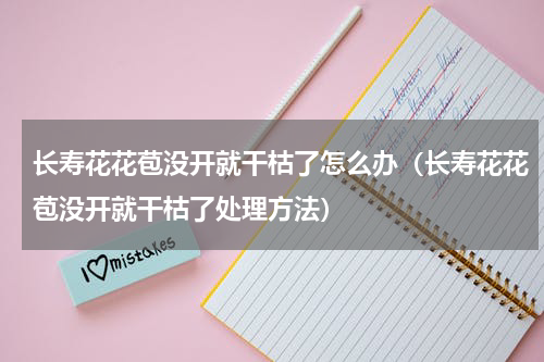长寿花花苞没开就干枯了怎么办（长寿花花苞没开就干枯了处理方法）