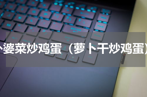 外婆菜炒鸡蛋（萝卜干炒鸡蛋）