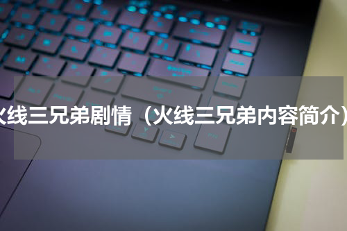 火线三兄弟剧情（火线三兄弟内容简介）