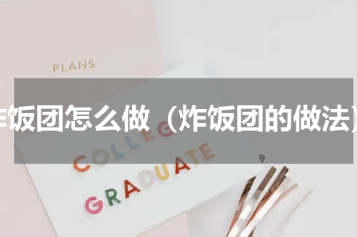 炸饭团怎么做（炸饭团的做法）