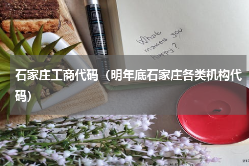 石家庄工商代码（明年底石家庄各类机构代码）