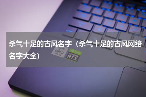 杀气十足的古风名字（杀气十足的古风网络名字大全）