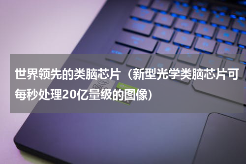 世界领先的类脑芯片（新型光学类脑芯片可每秒处理20亿量级的图像）