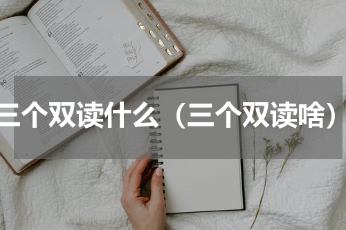 三个双读什么（三个双读啥）