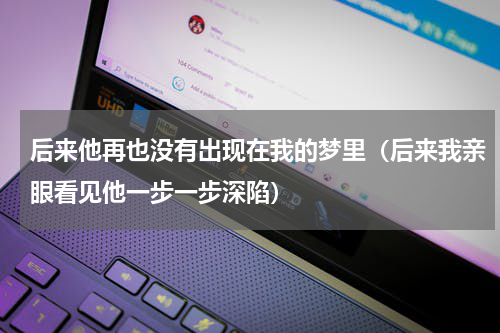 后来他再也没有出现在我的梦里（后来我亲眼看见他一步一步深陷）