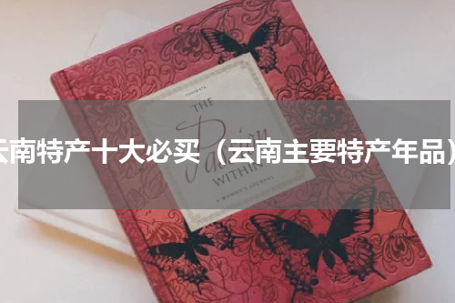 云南特产十大必买（云南主要特产年品）