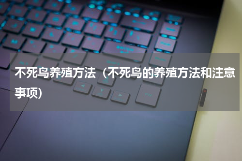 不死鸟养殖方法（不死鸟的养殖方法和注意事项）