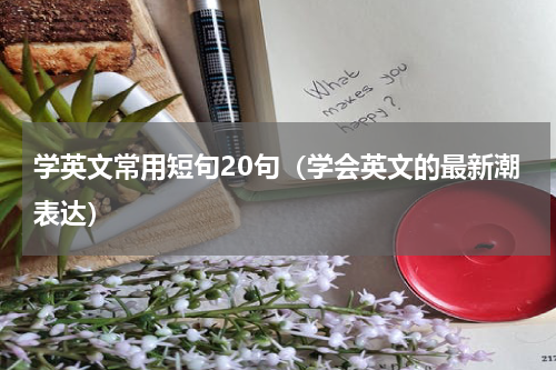 学英文常用短句20句（学会英文的最新潮表达）