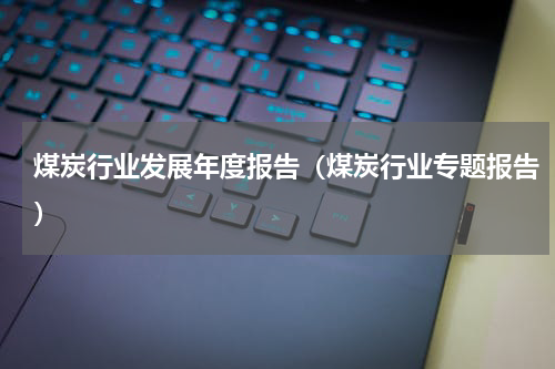 煤炭行业发展年度报告（煤炭行业专题报告）