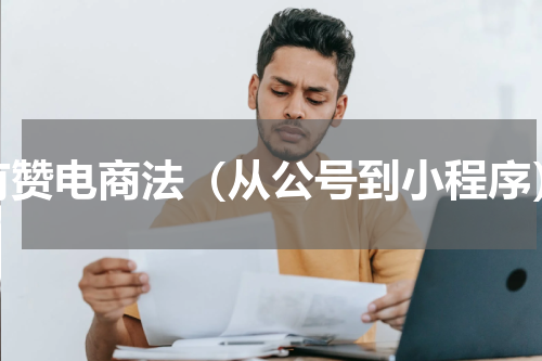 有赞电商法（从公号到小程序）