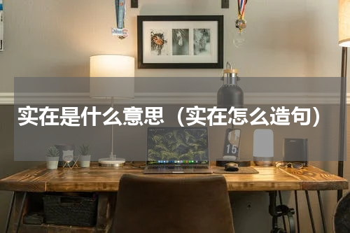 实在是什么意思（实在怎么造句）