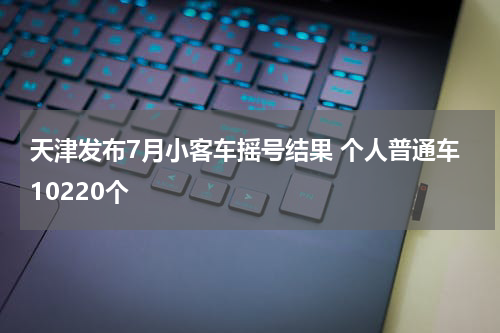 天津发布7月小客车摇号结果 个人普通车10220个