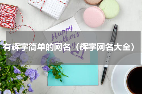 有辉字简单的网名（辉字网名大全）
