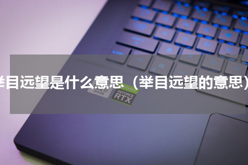 举目远望是什么意思（举目远望的意思）