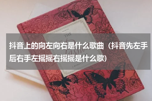 抖音上的向左向右是什么歌曲（抖音先左手后右手左摇摇右摇摇是什么歌）