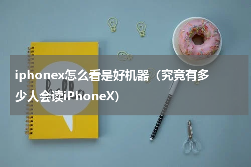 iphonex怎么看是好机器（究竟有多少人会读iPhoneX）