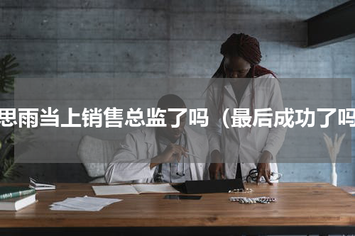 李思雨当上销售总监了吗（最后成功了吗）
