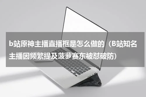 b站原神主播直播框是怎么做的（B站知名主播因频繁提及菠萝赛东被怼破防）