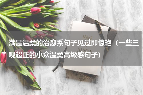 满是温柔的治愈系句子见过即惊艳（一些三观超正的小众温柔高级感句子）