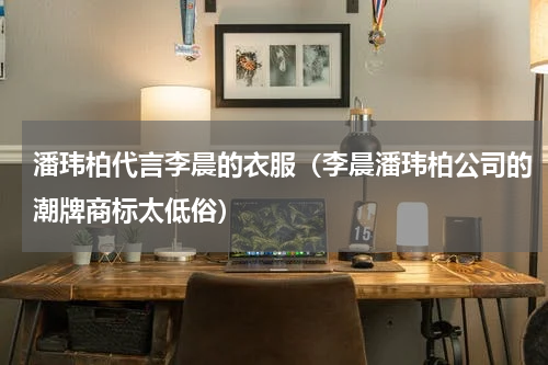 潘玮柏代言李晨的衣服（李晨潘玮柏公司的潮牌商标太低俗）