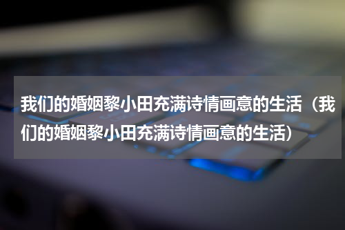 我们的婚姻黎小田充满诗情画意的生活（我们的婚姻黎小田充满诗情画意的生活）