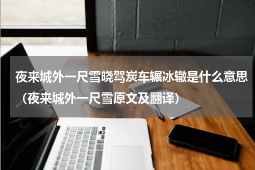 夜来城外一尺雪晓驾炭车辗冰辙是什么意思（夜来城外一尺雪原文及翻译）
