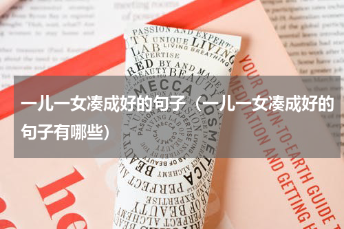 一儿一女凑成好的句子（一儿一女凑成好的句子有哪些）