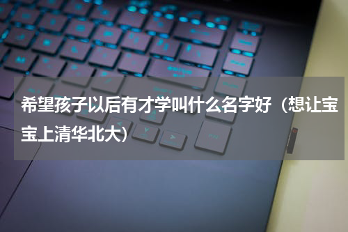 希望孩子以后有才学叫什么名字好（想让宝宝上清华北大）