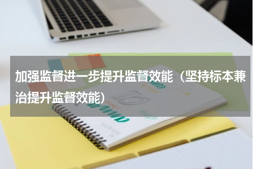 加强监督进一步提升监督效能（坚持标本兼治提升监督效能）