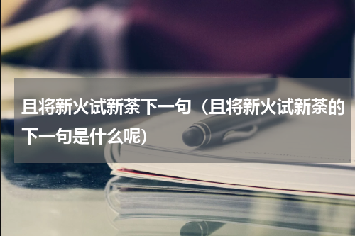 且将新火试新荼下一句（且将新火试新荼的下一句是什么呢）