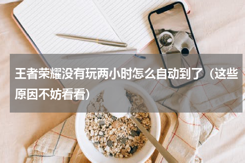 王者荣耀没有玩两小时怎么自动到了（这些原因不妨看看）
