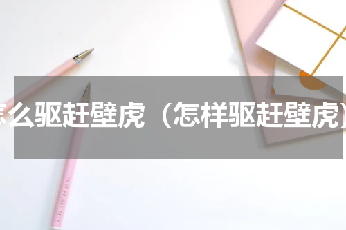 怎么驱赶壁虎（怎样驱赶壁虎）