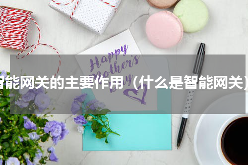 智能网关的主要作用（什么是智能网关）