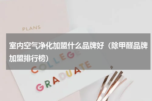 室内空气净化加盟什么品牌好（除甲醛品牌加盟排行榜）