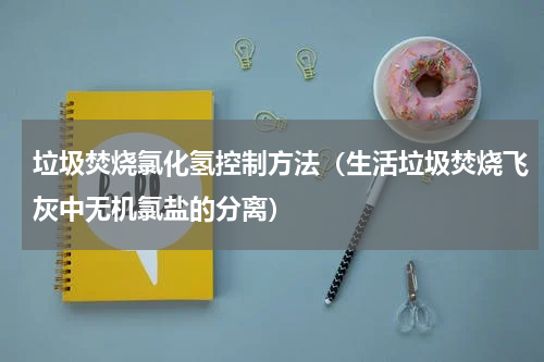 垃圾焚烧氯化氢控制方法（生活垃圾焚烧飞灰中无机氯盐的分离）
