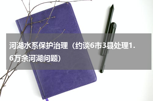 河湖水系保护治理（约谈6市3县处理1.6万余河湖问题）