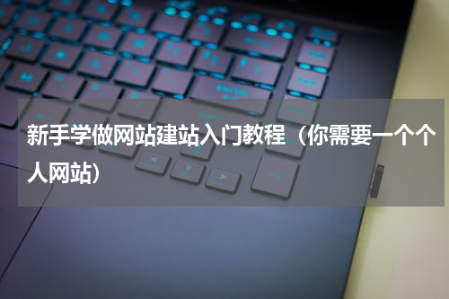 新手学做网站建站入门教程（你需要一个个人网站）