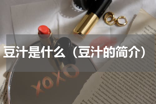 豆汁是什么（豆汁的简介）