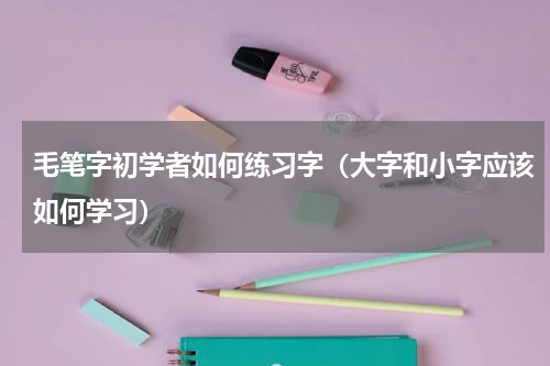 毛笔字初学者如何练习字（大字和小字应该如何学习）