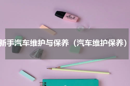 新手汽车维护与保养（汽车维护保养）