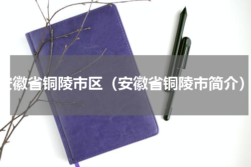 安徽省铜陵市区（安徽省铜陵市简介）