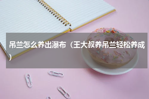 吊兰怎么养出瀑布（王大叔养吊兰轻松养成）