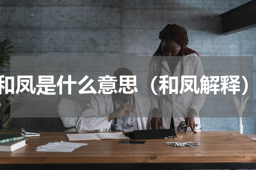 和凤是什么意思（和凤解释）