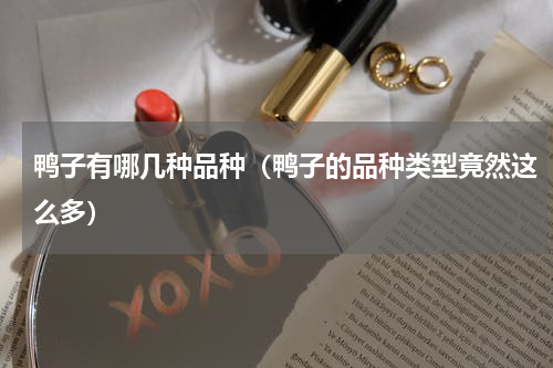 鸭子有哪几种品种（鸭子的品种类型竟然这么多）