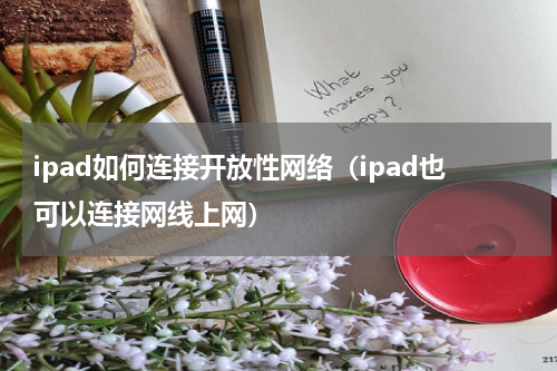 ipad如何连接开放性网络（ipad也可以连接网线上网）