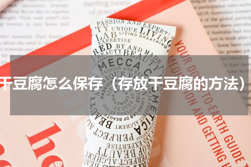 干豆腐怎么保存（存放干豆腐的方法）